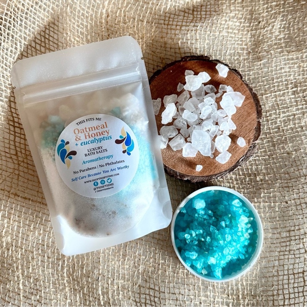 Oatmeal & Honey Eucalyptus Luxury Aromatherapy Bath Soak